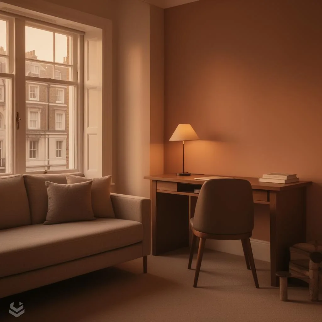A Hostahome-managed apartment set up for corporate and relocation stays in Canary Wharf.