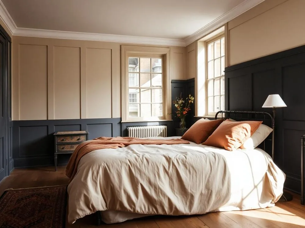 Townhouse bedroom interior