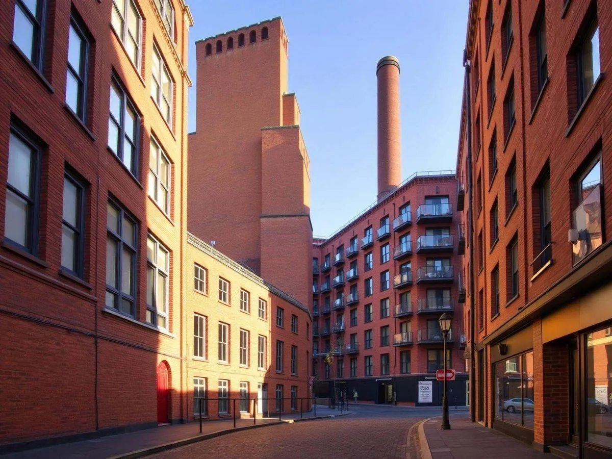Ancoats and New Islington, central Manchester.
