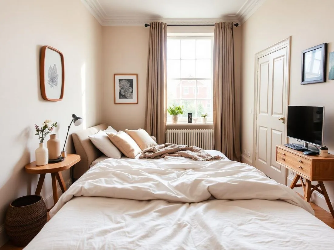 A property being prepared and set up to go live as a short-let.