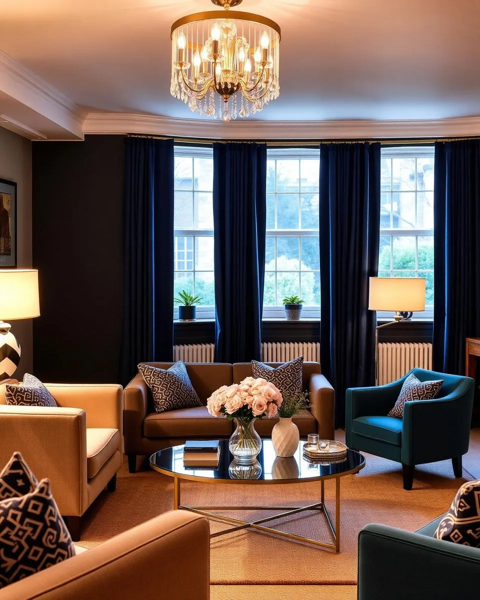Guest-ready UK living room at launch