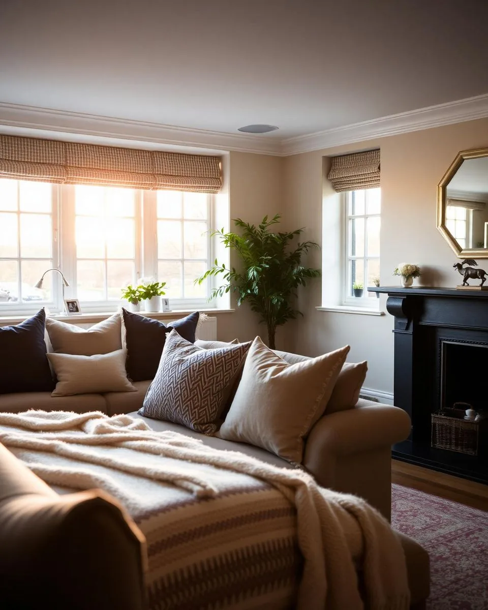 Interior styled and prepared for listing photography